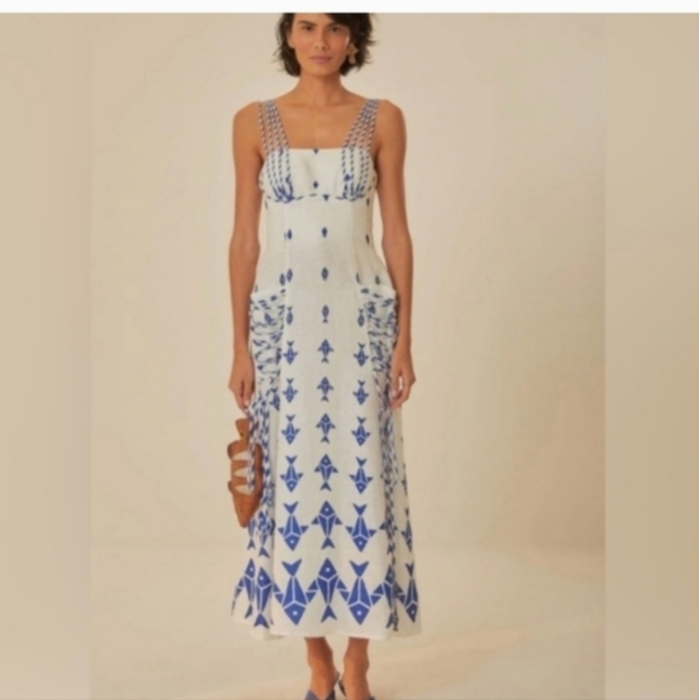 Farm Rio Fish Maxidress - Picture 7 of 7